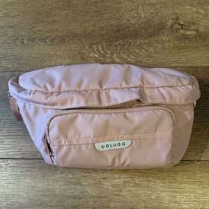 Colugo Pink multipurpose bag stroller crossbody fanny pack